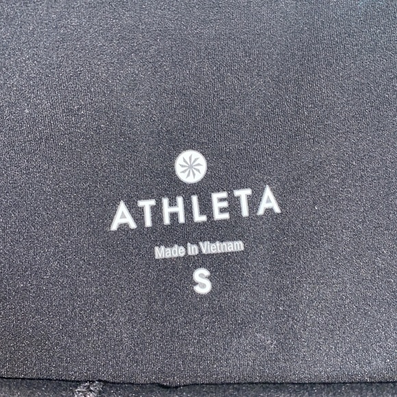 Athleta Blossom Black Floral High Waist Leggings S - Picture 4 of 8